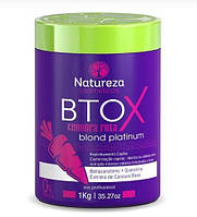 Ботокс для волос Natureza Btox Cenoura Roxa blond platinum