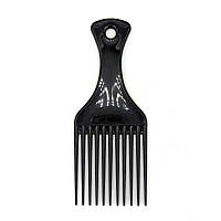 Гребень Professional Afro Hair Picker пластиковый черный 168 мм 90735