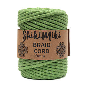 Шнур для шиття Shikimiki Braid Cord 6 мм, колір Зелене яблуко