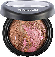 Запеченная пудра Flormar Terracotta Powder №25 Marble Pink Gold, 9 г