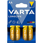 Батарейка Varta AA Longlife LR6 * 4 (04101014)