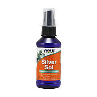 Коллоидное Серебро для внутреннего и наружного применения Silver Sol (118 ml), NOW Китти