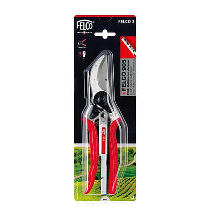 Акційний набір Садовий секатор FELCO 2 + Точилка FELCO 905 (Швейцарія), фото 4
