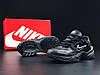 Термо кросівки Nike M2K Tekno Winter Black Чоловічі зимові Найк М2К Текно чорні утеплені флісом шкіряні осінь зима, фото 5