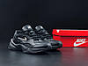 Термо кросівки Nike M2K Tekno Winter Black Чоловічі зимові Найк М2К Текно чорні утеплені флісом шкіряні осінь зима, фото 4