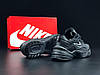 Термо кросівки Nike M2K Tekno Winter Black Чоловічі зимові Найк М2К Текно чорні утеплені флісом шкіряні осінь зима, фото 6
