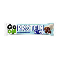 Протеиновый батончик Protein Crisp (peanut & caramel) 50 г, Go On! Nutrition Китти