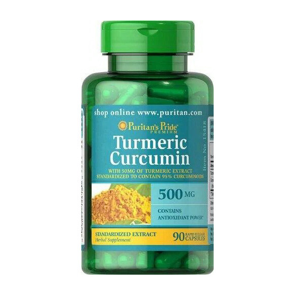 Turmeric Curcumin 500 mg (90 caps) Кітті
