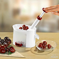 Машинка для удаления косточек из вишни черешни оливок Helfer Hoff Cherry механическая