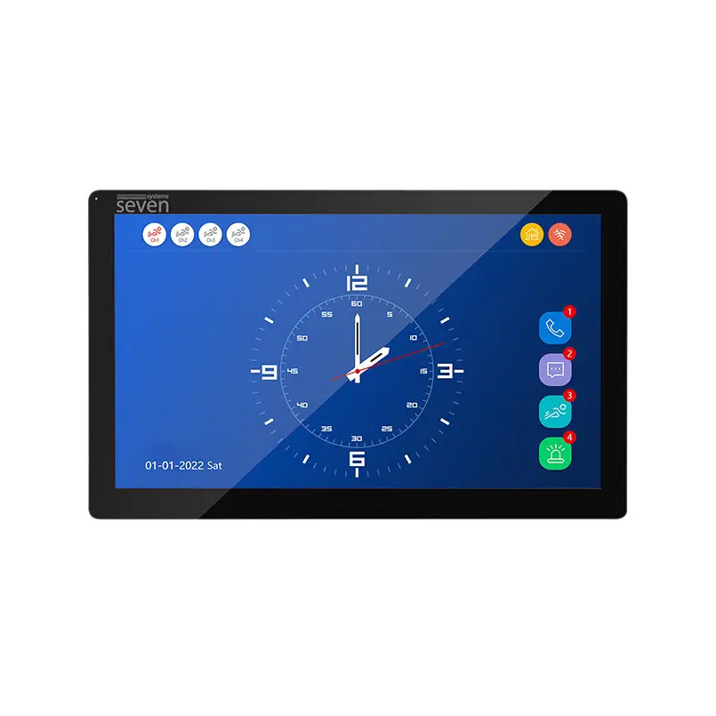 Відеодомофон з Wi-Fi SEVEN DP-7517 FHDW - IPS black, фото 1