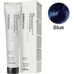 Перманентна фарба для волосся Kaaral Maraes Vegan Permanent Hair Color, 100ml B синій зимовий