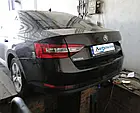 Фаркоп зйомний на двох болтах - Skoda Superb седан (2015-2019) Шкода СуперБ, фото 3
