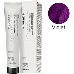 Перманентна фарба для волосся Kaaral Maraes Vegan Permanent Hair Color, 100ml V фіолетовий