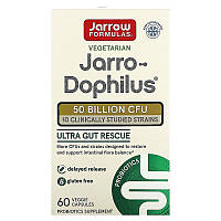 Пробиотики Jarrow Formulas "Ultra Jarro-Dophilus" 50 млрд КОЕ (60 капсул)