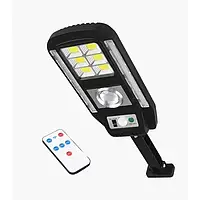 💜LED Прожектор CL-728 настінний, сенсорний вуличний із сонячною панеллю та пультом