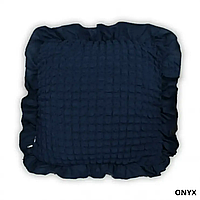 Подушка с наволочкой 45*45 см Синий, Декоративная подушка для интерьера