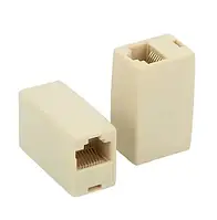 Проходной адаптер кат.5e UTP, тип RJ45+RJ45