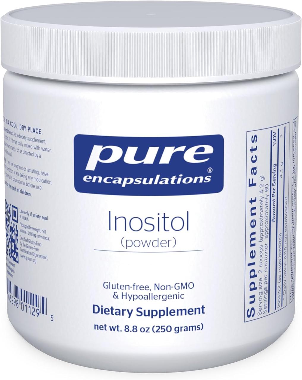 Pure Encapsulations Inositol / Інозитол підтримка центральної нервової системи 250 г