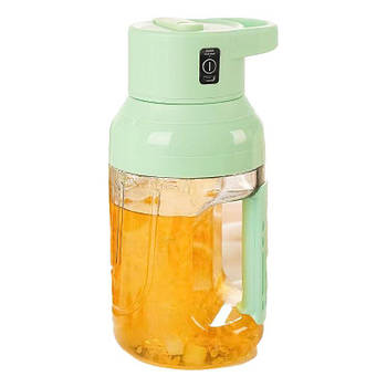 Портативний блендер-соковитискач 2 DDT-01 (1500ML) Зелений