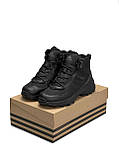 Чоловічі зимові кросівки Adidas Terrex Swift R Termo All Black, фото 2