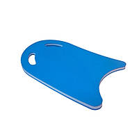 Доска для плавания (Kickboard) из пенополиэтилена .470х310х20 сине-бело-синяя