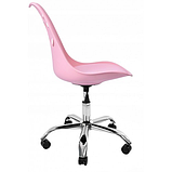 Крісло офісне, комп'ютерне Bonro B-881 рожеве, фото 2