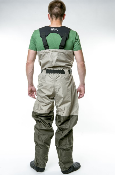 Забродные штаны-вейдерсы для рыбалки Tramp Angler TRFB-004-L Olive ТР - фото 3 - id-p1979838294