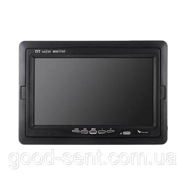 Монітор для камери заднього огляду 7 чорний, фото 1