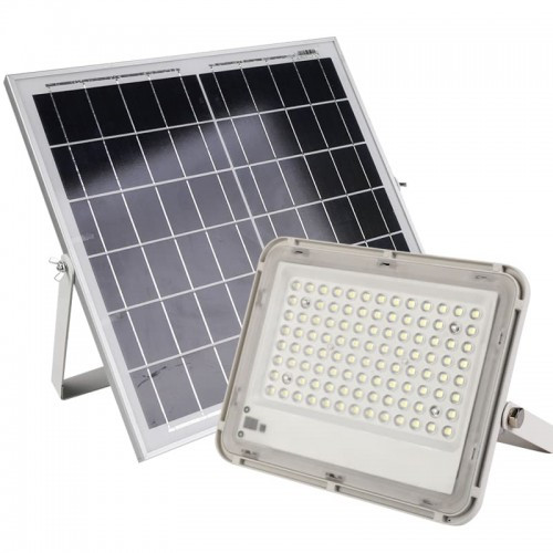 LED Прожектор VARGO на сонячній батареї 100W (V-117924), фото 1