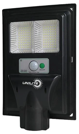 Світлодіодний вуличний світильник на сонячній батареї UNILITE 30W 6500K, 1350lm  V-117917 VARGO, фото 1