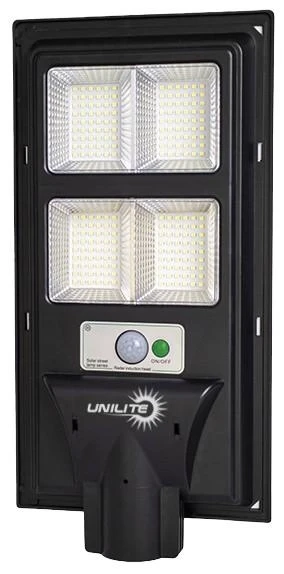 Світлодіодний вуличний світильник на сонячній батареї UNILITE 60W 6500K, 2700lm V-117918 VARGO, фото 1