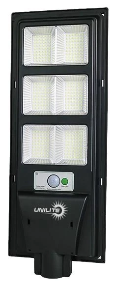 Світлодіодний вуличний світильник на сонячній батареї UNILITE 90W 6500K, 2700lm V-117919 VARGO