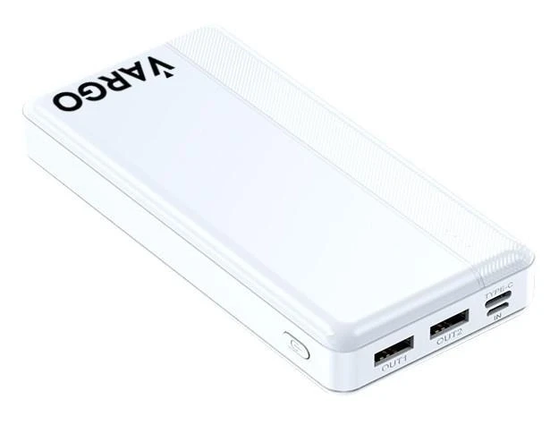 Портативний акумулятор (PowerBank) VARGO 10 000 mAh VRG7903