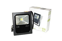🔥LED Прожектор 10W White настінний вуличний вологозахисний