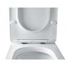 Унітаз Qtap Jay Tornado із сидінням Slim Duroplast/ Soft-close, фото 4