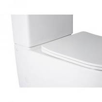 Унітаз Qtap Jay Tornado із сидінням Slim Duroplast/ Soft-close, фото 6