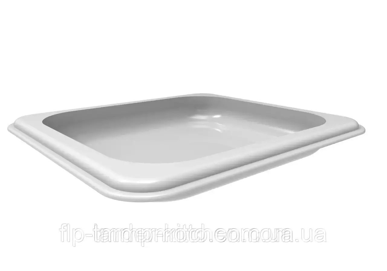 Гастроємність GN1/6-20 Полікарбонат Білий