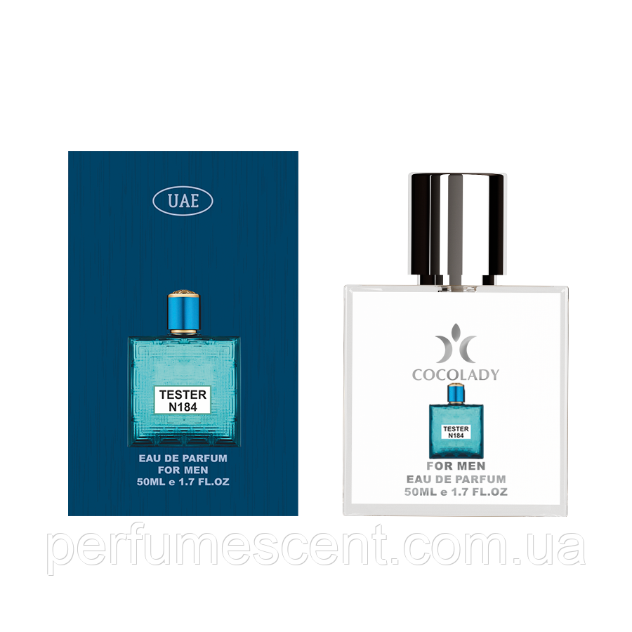 Тестер 50 мл Cocolady No184 (аромат схожий на Versace Eros), фото 1
