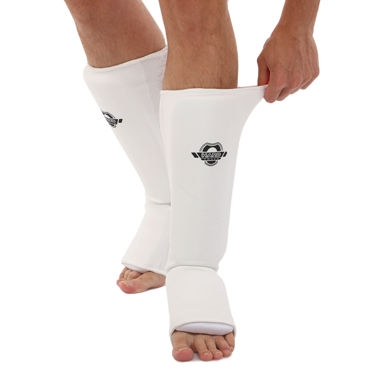 Захист ніг CO-8912 HARD TOUCH гомілка/стопа типу панчохи поліестер білий розмір S, фото 1