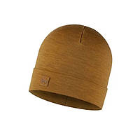 Шапка Buff Heavyweight Merino Wool Loose Hat beaney solid mustard