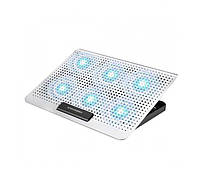 Охолоджувальна підставка для ноутбука 15.6 дюйма Ice Coorel A19, 6 шт.x60mm 580 RPM, 2xUSB