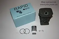 Поршневая для MS 180 RAPID (цилиндр с поршнем/цилиндро/поршень/группа /ЦПГ/МС)