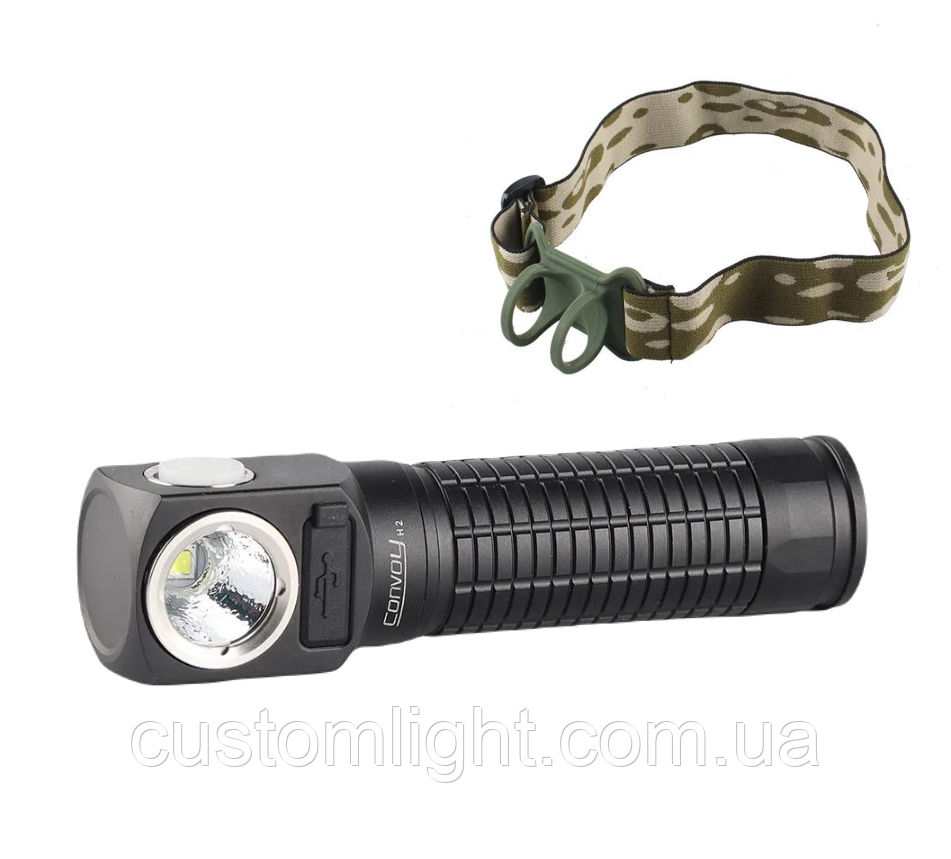 Налобний ліхтар Convoy H2 CREE XM-L2 6500K