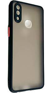 TPU чохол накладка Matte Color Case для Samsung Galaxy A10S чорний