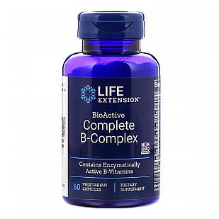 В-комплекс вітамінів (BioActive B-Complex) 60 капсул