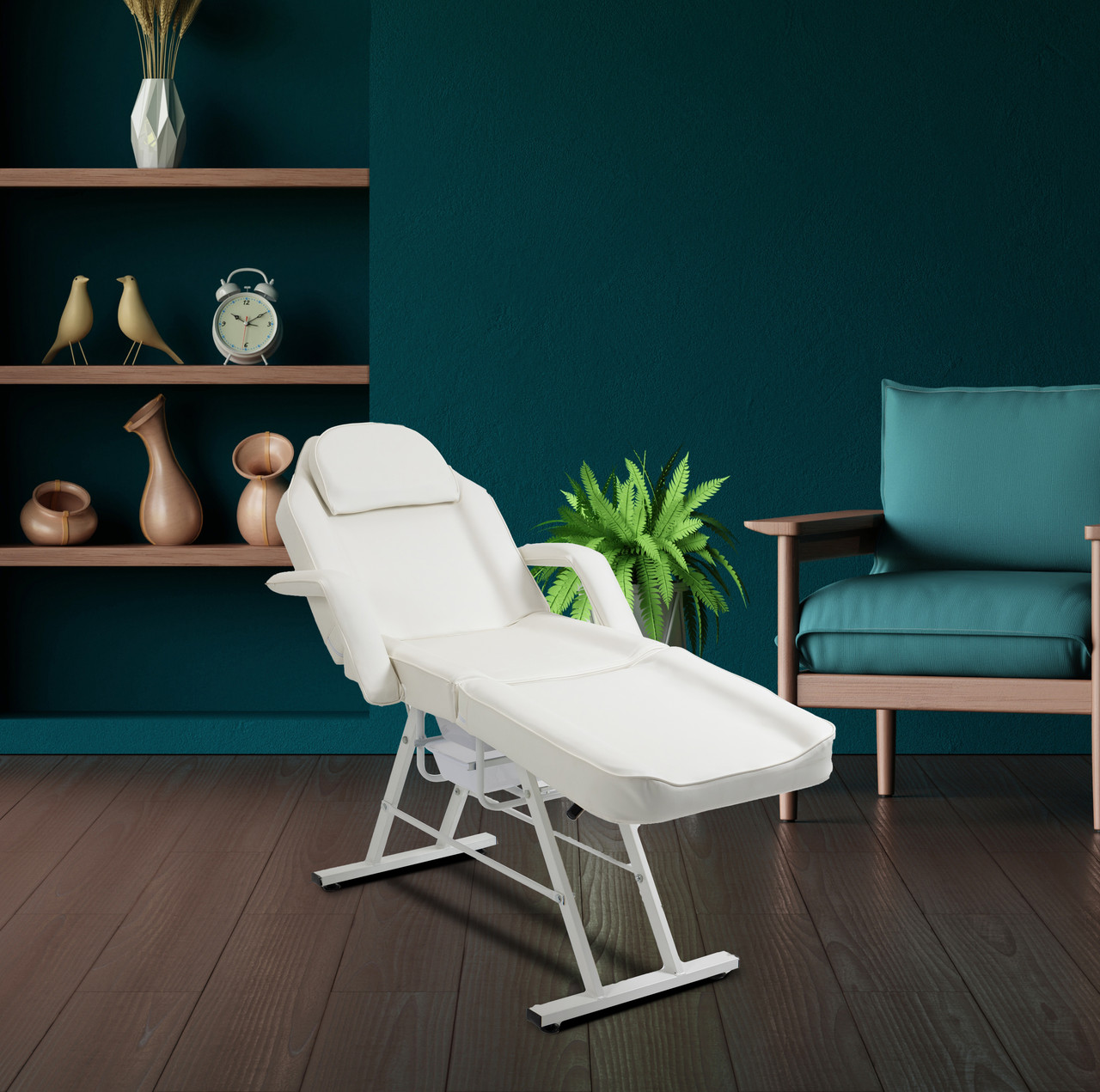 Кушетка косметологічна А 202 біла 74 см, фото 1