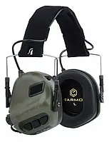 Наушники тактические активные Earmor M31 (олива)