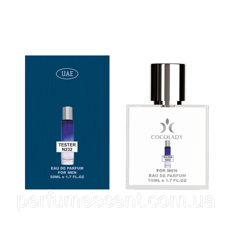 Тестер Cocolady 50 мл No232 (аромат схожий на Escada moon sparkle men)
