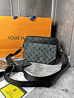 Мужская брендовая сумка "Louis Vuitton Trio Messenger" (Люкс качество)