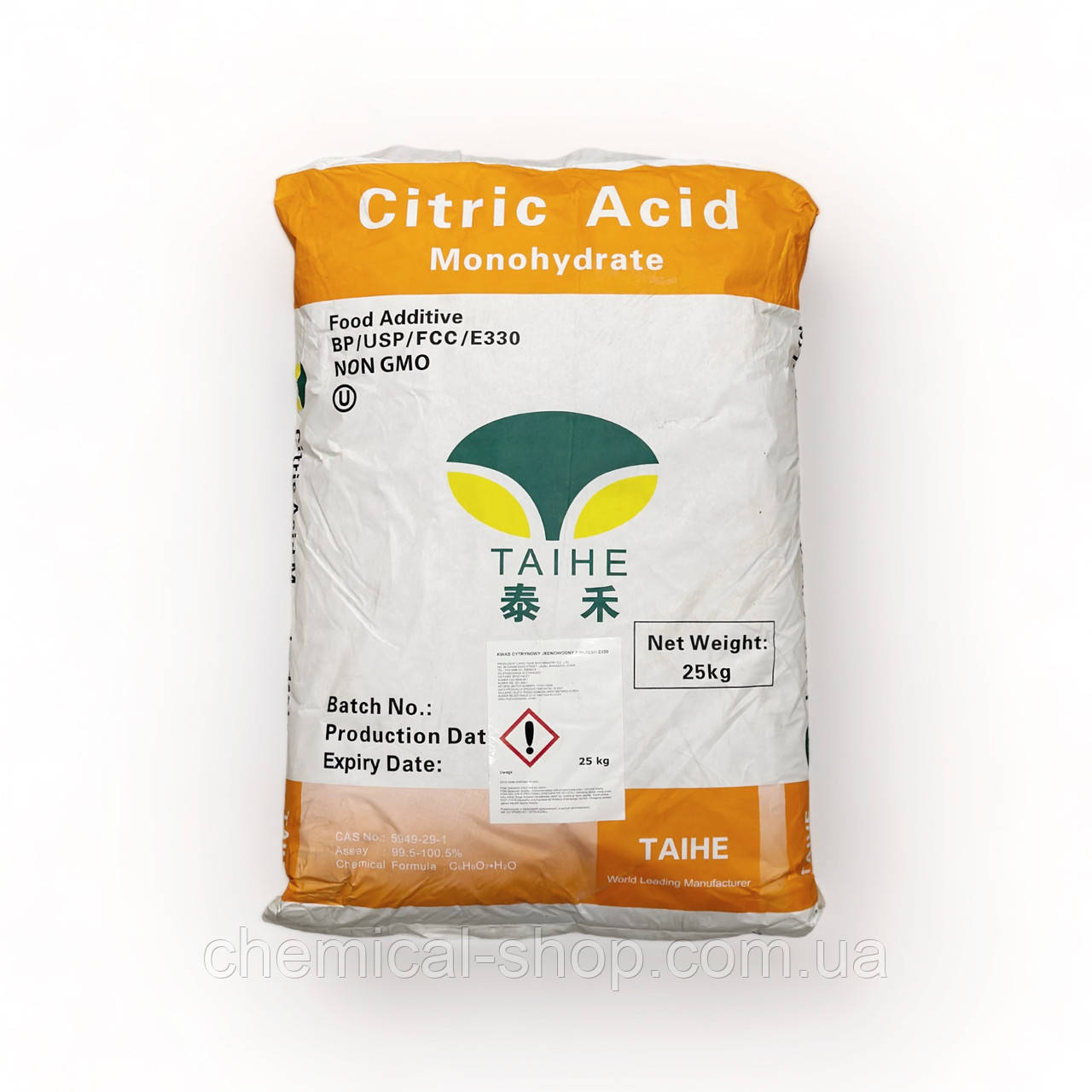 Лимонна кислота 25кг (ID#1979864630), цена: 1550 ₴, купить на Prom.ua